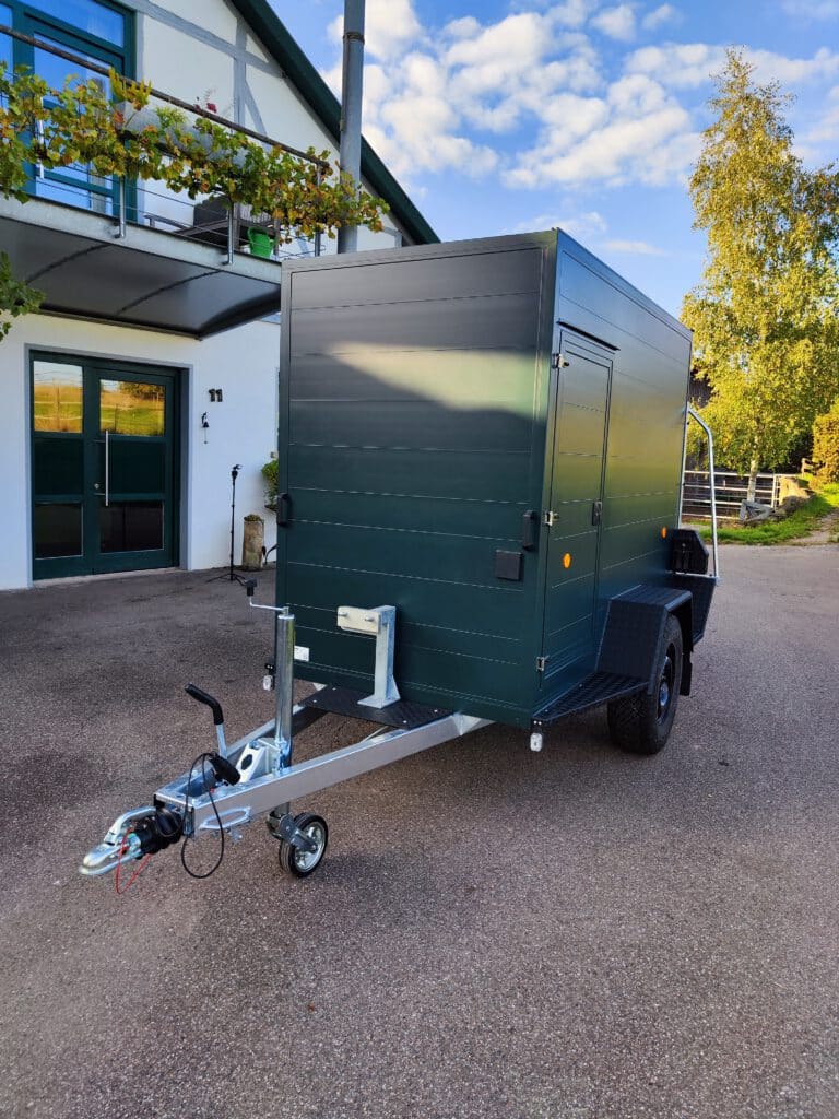 offroadanhänger zeltanhänger corse in grün