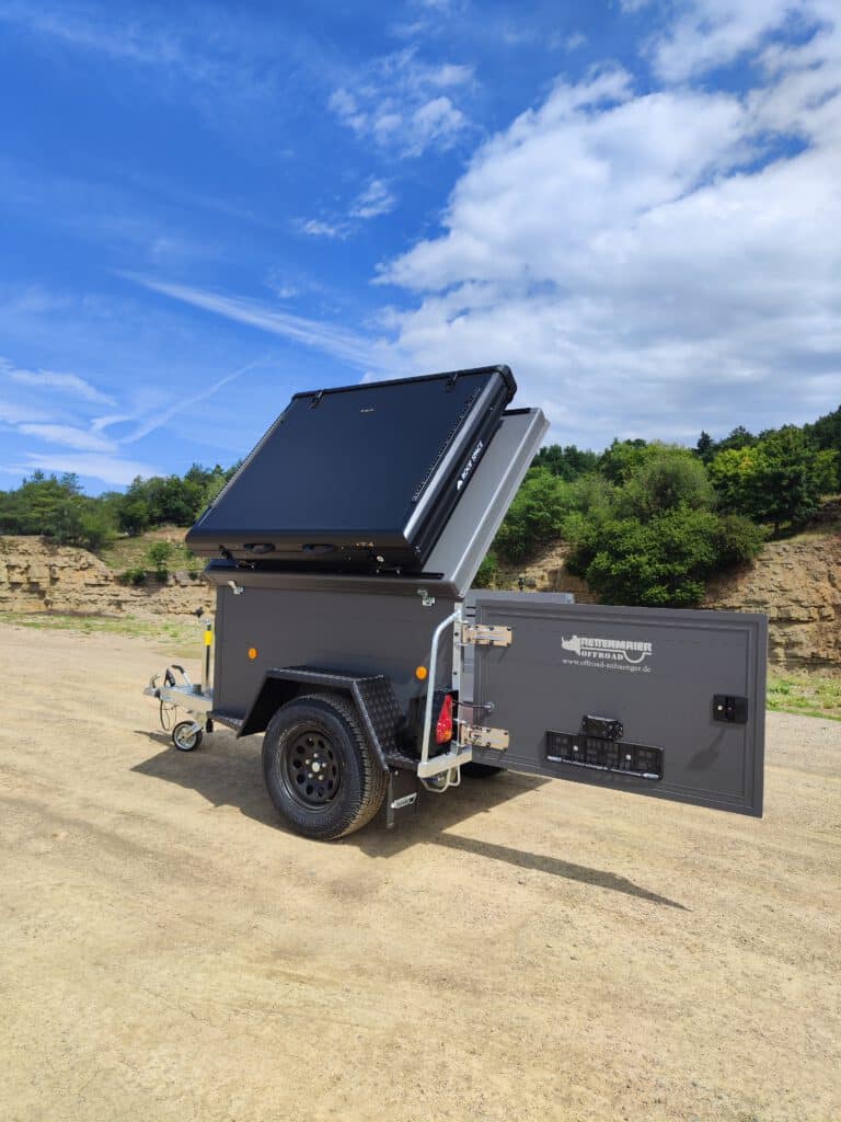 offroadanhänger zeltanhänger iceland rooftent
