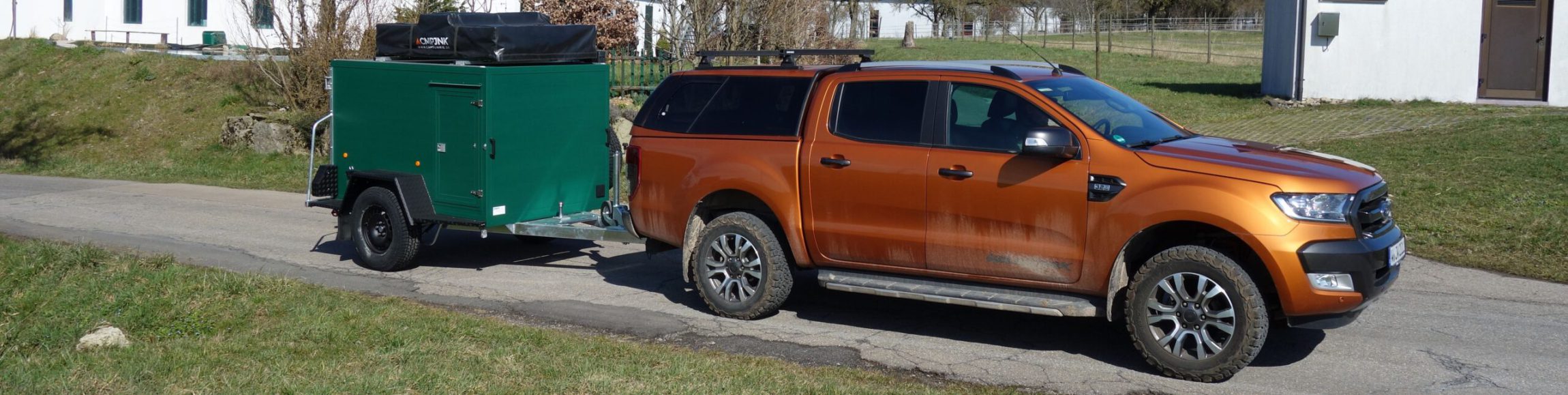 offroadanhänger zeltanhänger corse mit ford