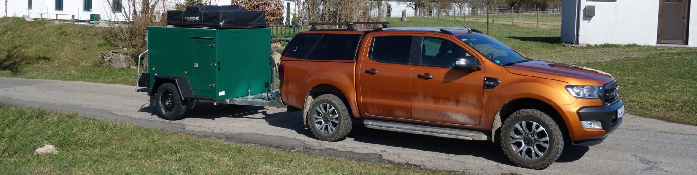 offroadanhänger zeltanhänger corse mit ford